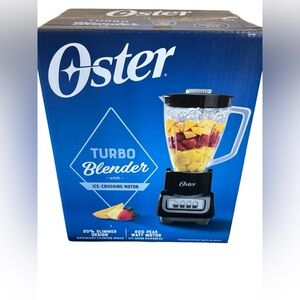 Oster 6 Cup Turbo Blender With Ice Crushing Motor 800w New In Box